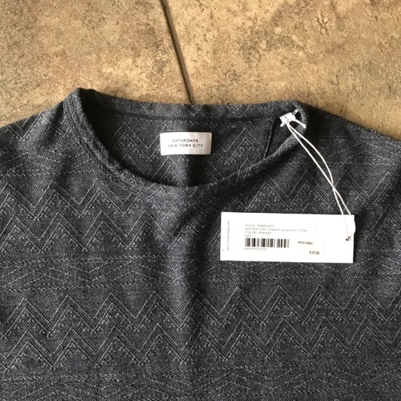 SATURDAY NEW YORK CITY Men’s L Crewneck Sweater - Picture 2 of 3